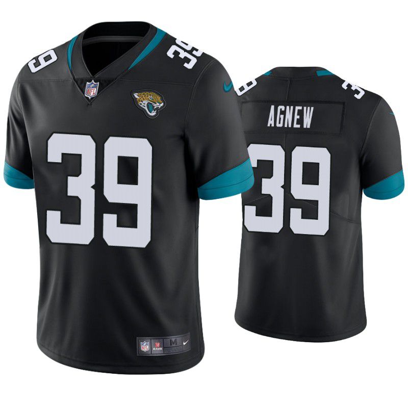 Men Jacksonville Jaguars #39 Jamal Agnew Nike Black Limited NFL Jersey
